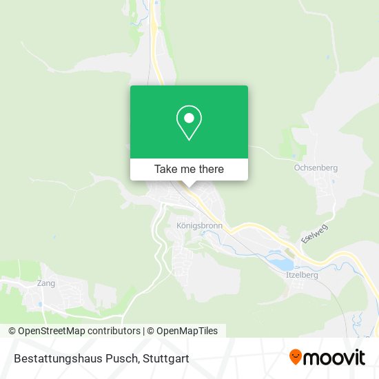 Bestattungshaus Pusch map