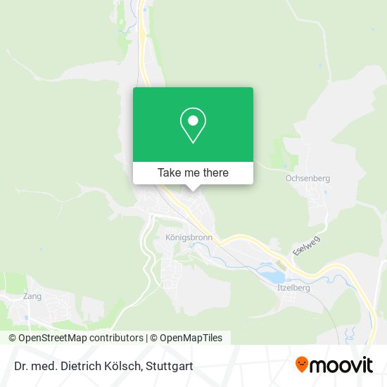 Dr. med. Dietrich Kölsch map