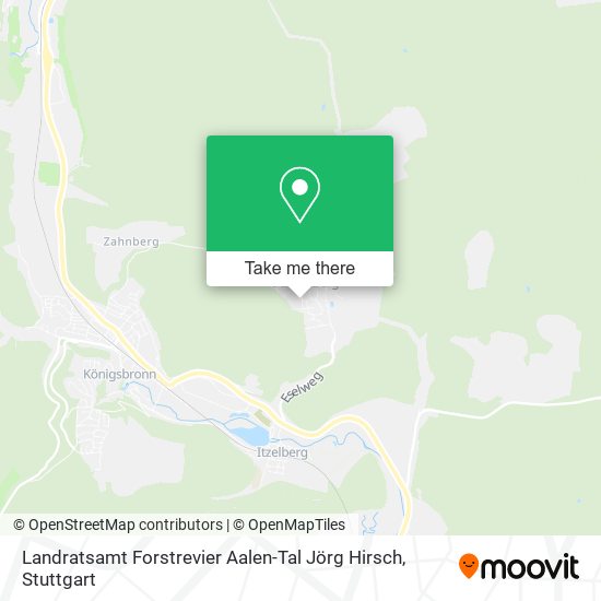 Landratsamt Forstrevier Aalen-Tal Jörg Hirsch map