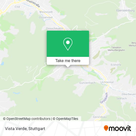 Vista Verde map