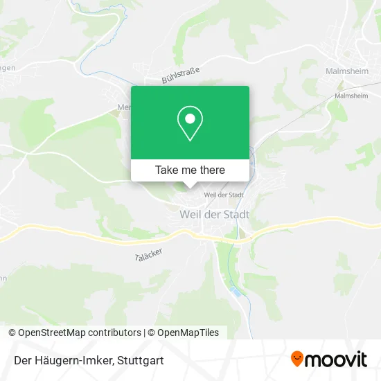 Карта Der Häugern-Imker