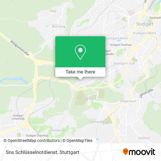 Sns Schlüsselnotdienst map