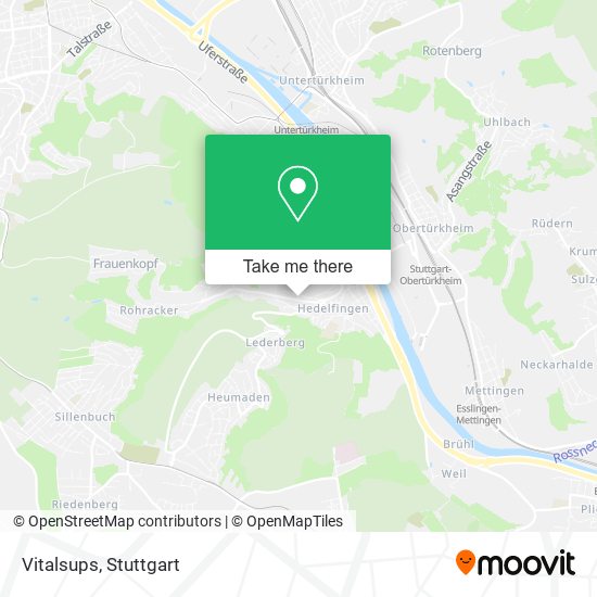 Карта Vitalsups