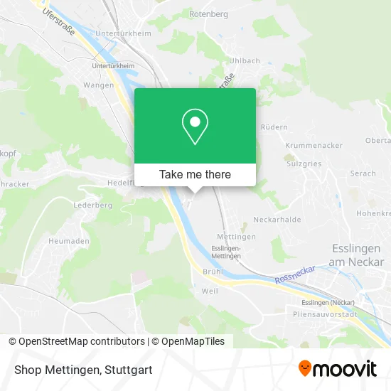 Карта Shop Mettingen