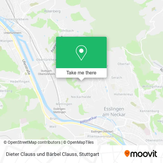 Карта Dieter Clauss und Bärbel Clauss