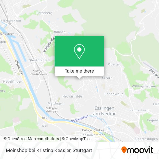 Meinshop bei Kristina Kessler map