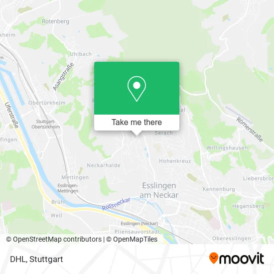 Карта DHL