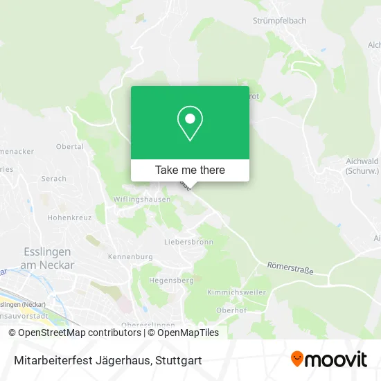 Карта Mitarbeiterfest Jägerhaus