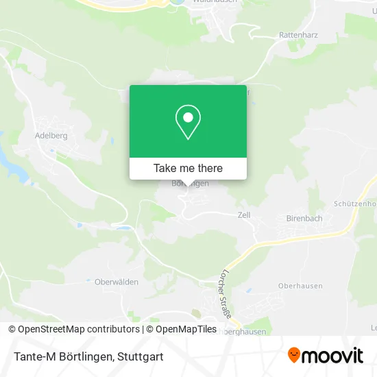 Карта Tante-M Börtlingen