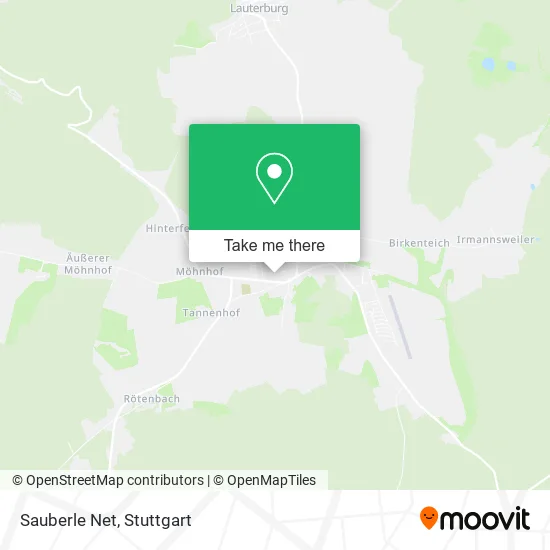 Карта Sauberle Net