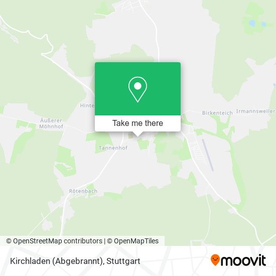 Карта Kirchladen (Abgebrannt)