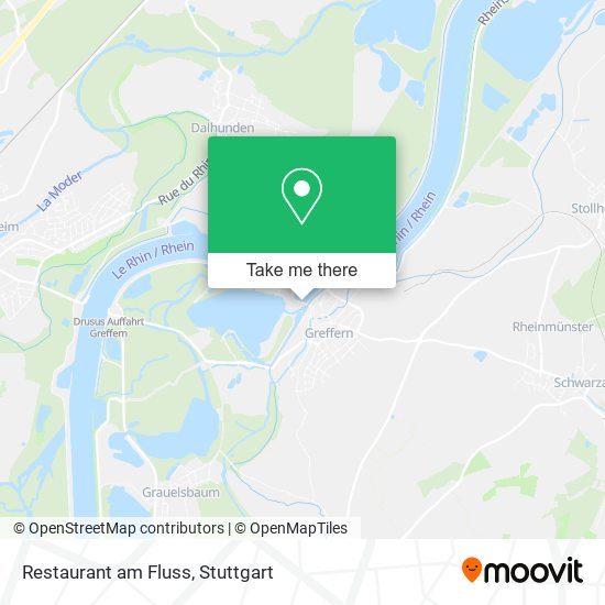 Restaurant am Fluss map