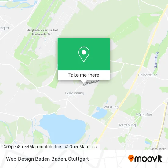 Карта Web-Design Baden-Baden