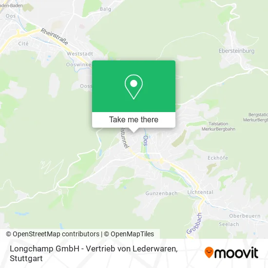 Longchamp GmbH - Vertrieb von Lederwaren map