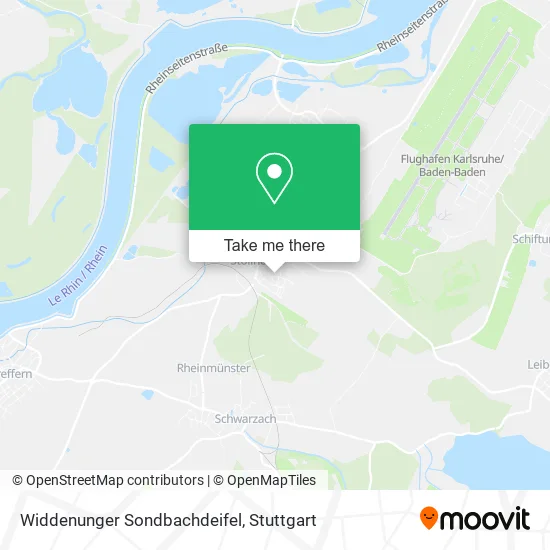 Карта Widdenunger Sondbachdeifel