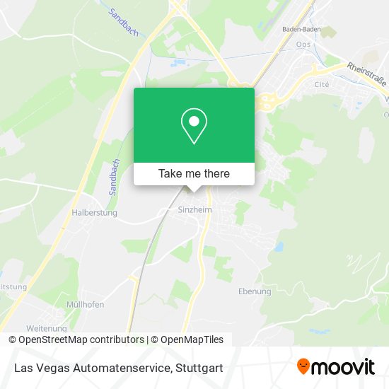 Карта Las Vegas Automatenservice