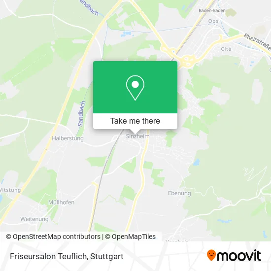 Карта Friseursalon Teuflich