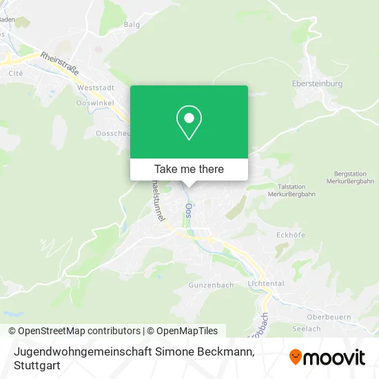 Карта Jugendwohngemeinschaft Simone Beckmann