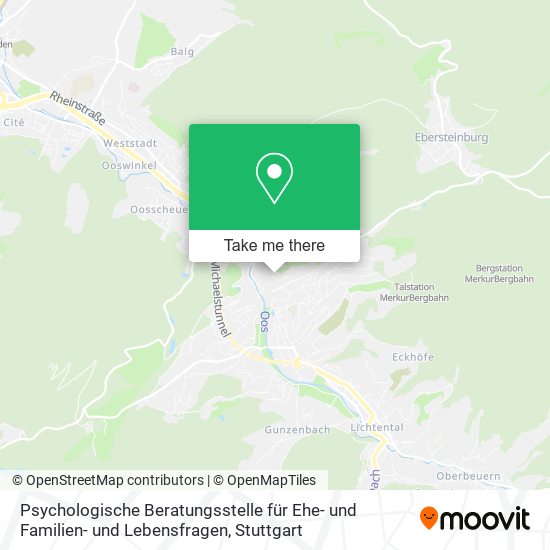 Psychologische Beratungsstelle für Ehe- und Familien- und Lebensfragen map