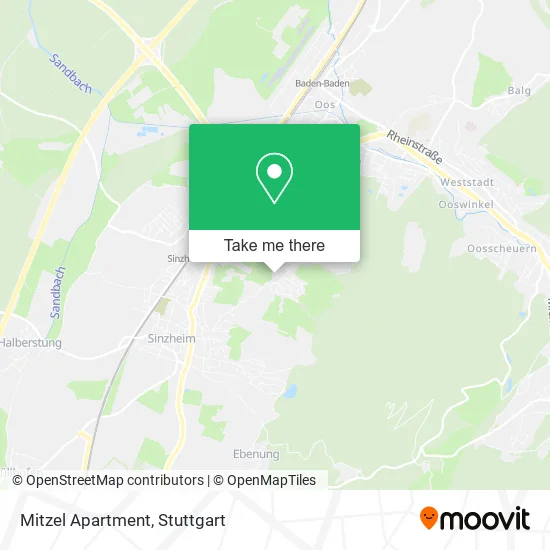 Карта Mitzel Apartment