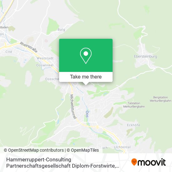 Карта Hammerruppert-Consulting Partnerschaftsgesellschaft Diplom-Forstwirte