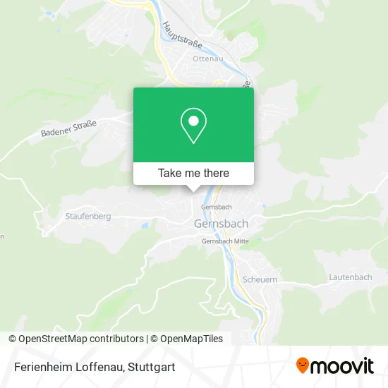 Карта Ferienheim Loffenau