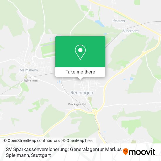 SV Sparkassenversicherung: Generalagentur Markus Spielmann map