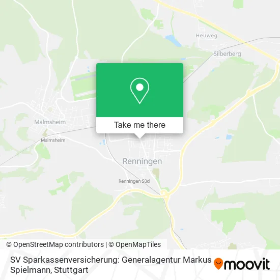 Карта SV Sparkassenversicherung: Generalagentur Markus Spielmann