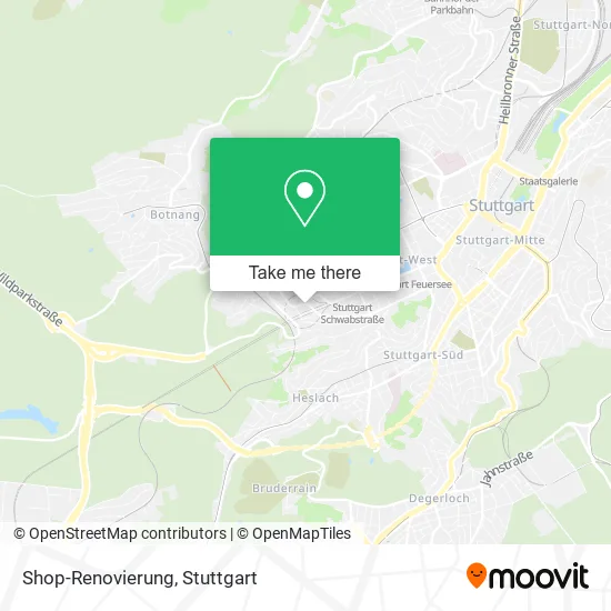 Карта Shop-Renovierung
