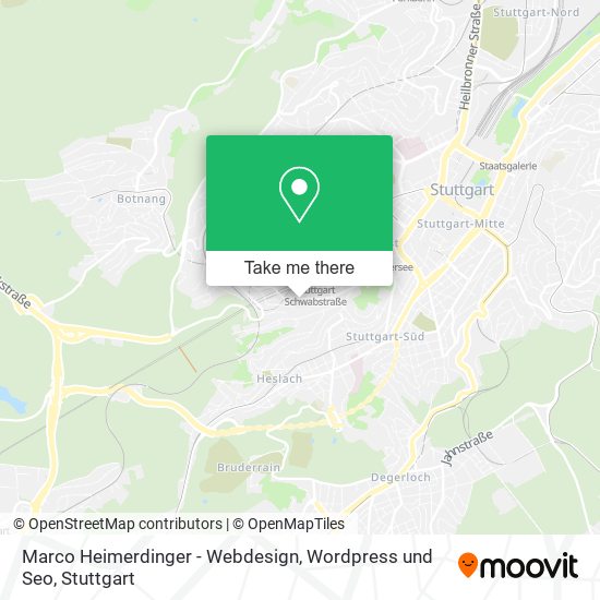 Marco Heimerdinger - Webdesign, Wordpress und Seo map