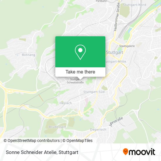 Sonne Schneider Atelie map