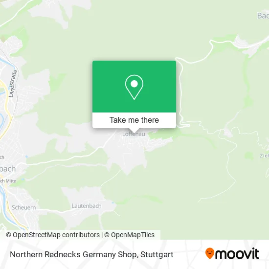 Карта Northern Rednecks Germany Shop