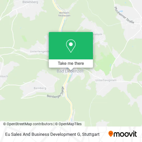 Карта Eu Sales And Business Development G