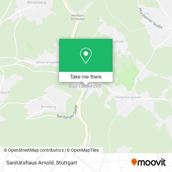 Sanitätshaus Arnold map