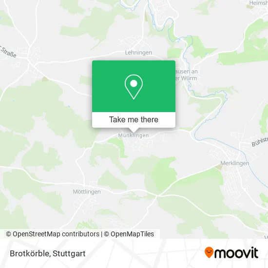 Карта Brotkörble