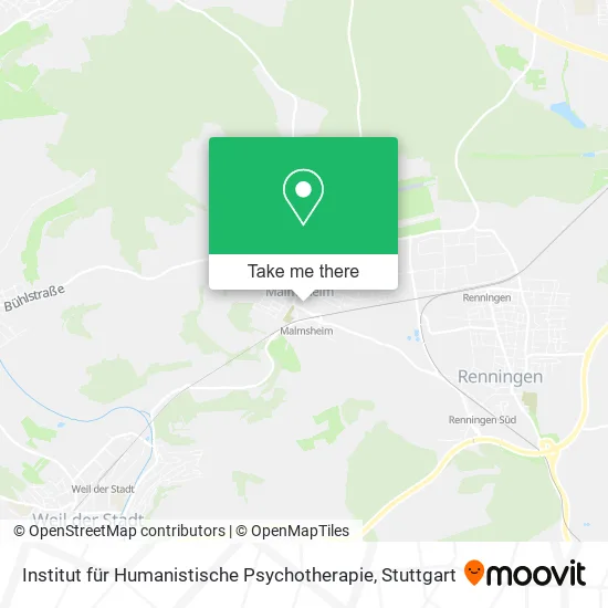 Карта Institut für Humanistische Psychotherapie