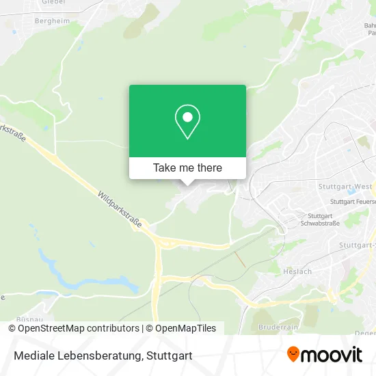 Карта Mediale Lebensberatung