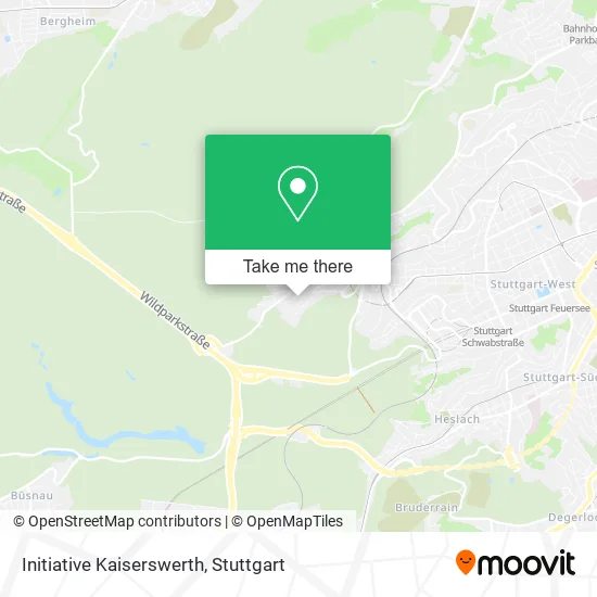 Карта Initiative Kaiserswerth