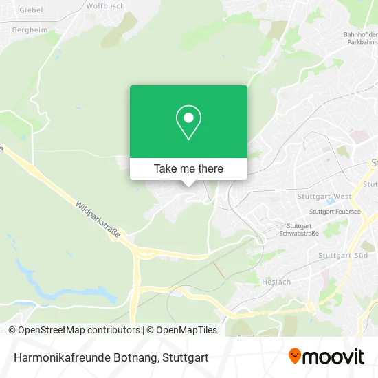 Карта Harmonikafreunde Botnang