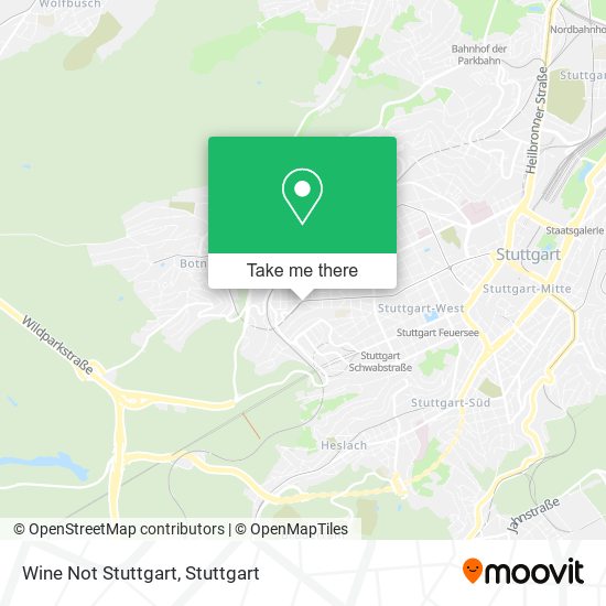 Wine Not Stuttgart map