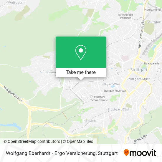Карта Wolfgang Eberhardt - Ergo Versicherung