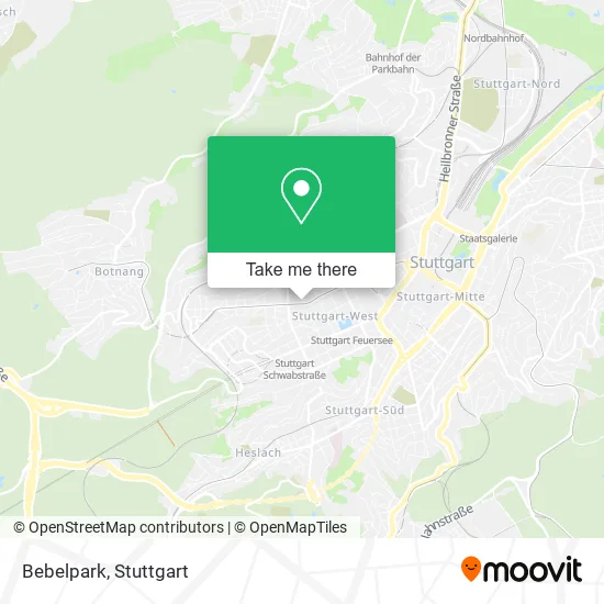 Карта Bebelpark