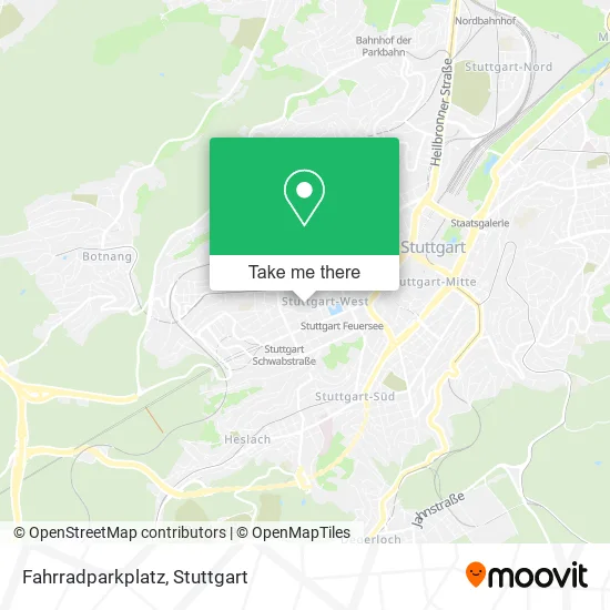 Карта Fahrradparkplatz