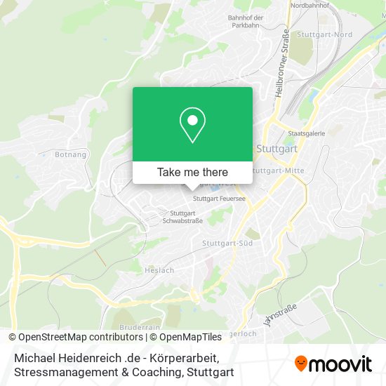 Michael Heidenreich .de - Körperarbeit, Stressmanagement & Coaching map