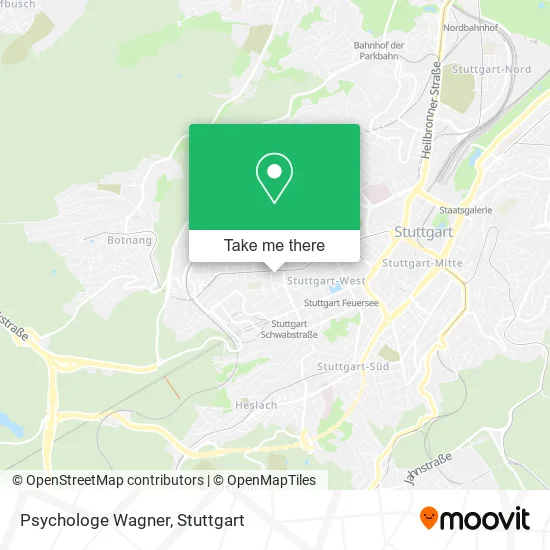Карта Psychologe Wagner