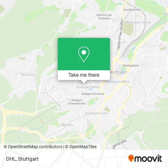Карта DHL