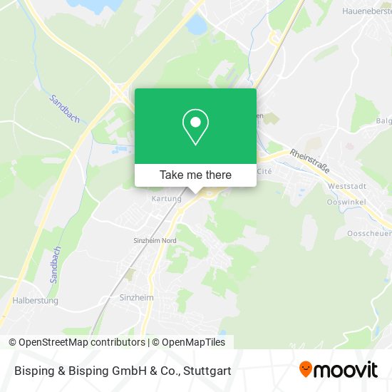 Bisping & Bisping GmbH & Co. map