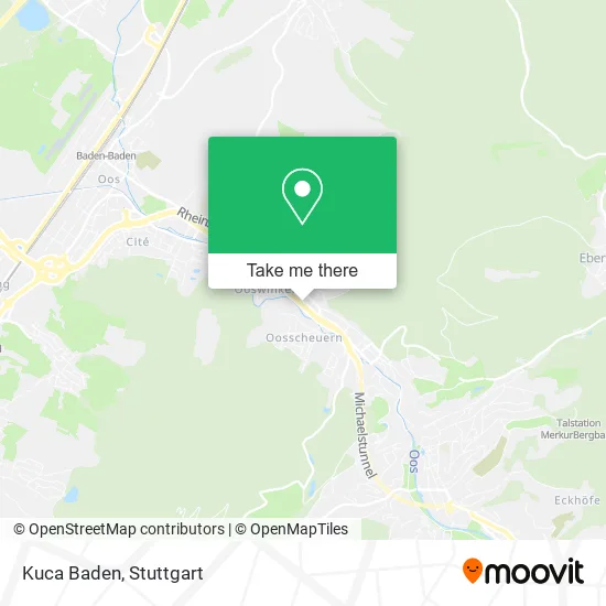 Карта Kuca Baden