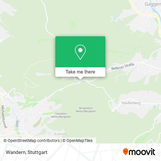 Карта Wandern