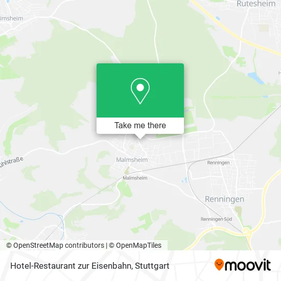 Карта Hotel-Restaurant zur Eisenbahn